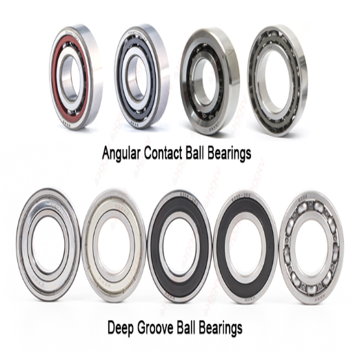 difference between angular contact bearing and ball bearing