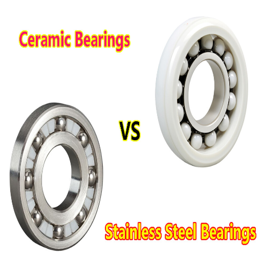 How do stainless steel angular contact ball bearings compare to other bearing types