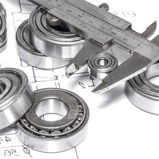 How does precision impact the performance of these bearings?