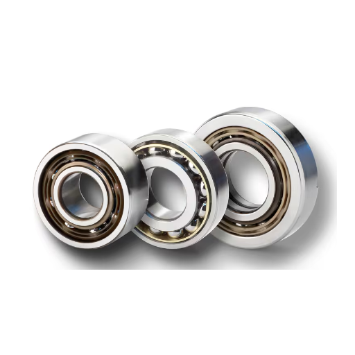 angular contact ball bearing cross section