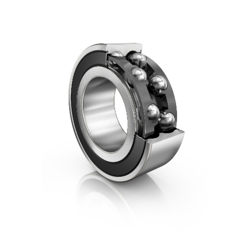 angular contact ball bearing cross section